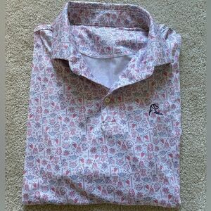 Rhoback “American Icon” Polo Short Sleeve Shirt XL